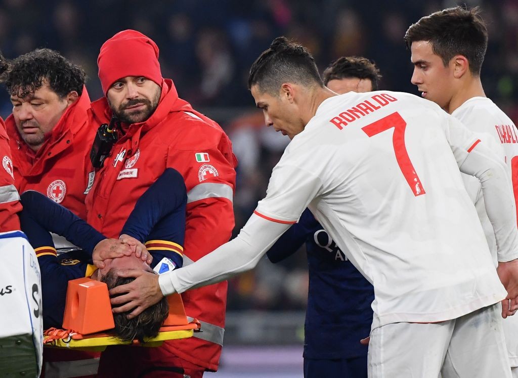 Zaniolo y Demiral, sufrieron graves lesiones