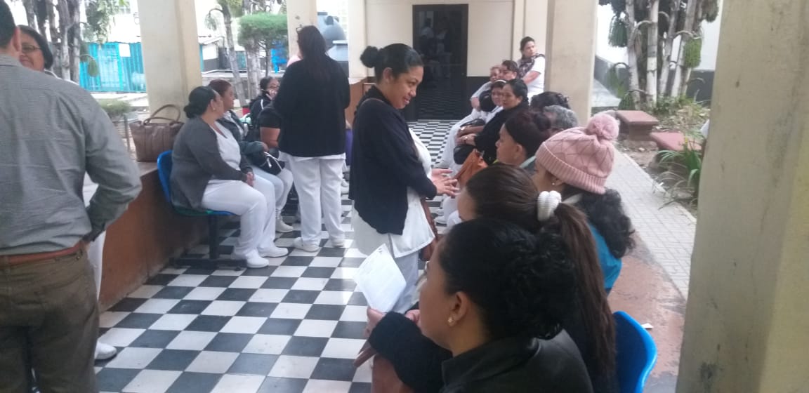 Se instalará una mesa técnica para encontrar una solución sobre el conflicto de las enfermeras (os) auxiliares