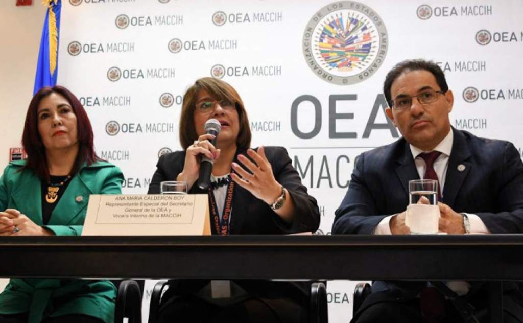 Se acerca la muerte de la Maccih, aseguran sectores en reacción a renuncia de vocera Calderón