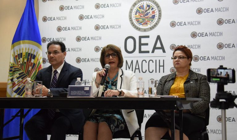 Gobierno y OEA retomarán diálogo por futuro de la Maccih