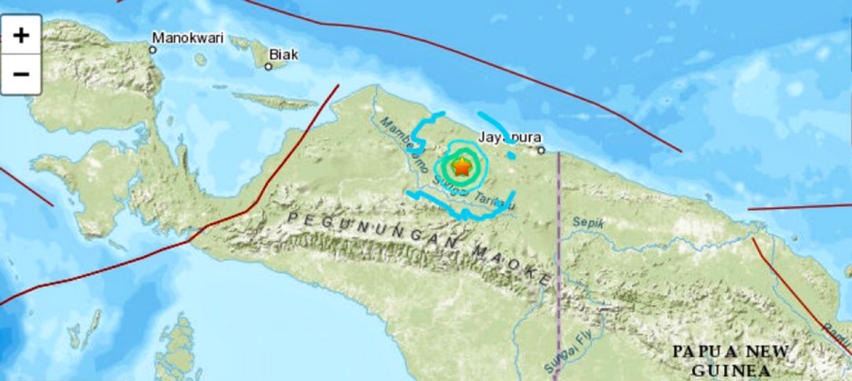 Un sismo de 6.0 grados se reporta en Indonesia