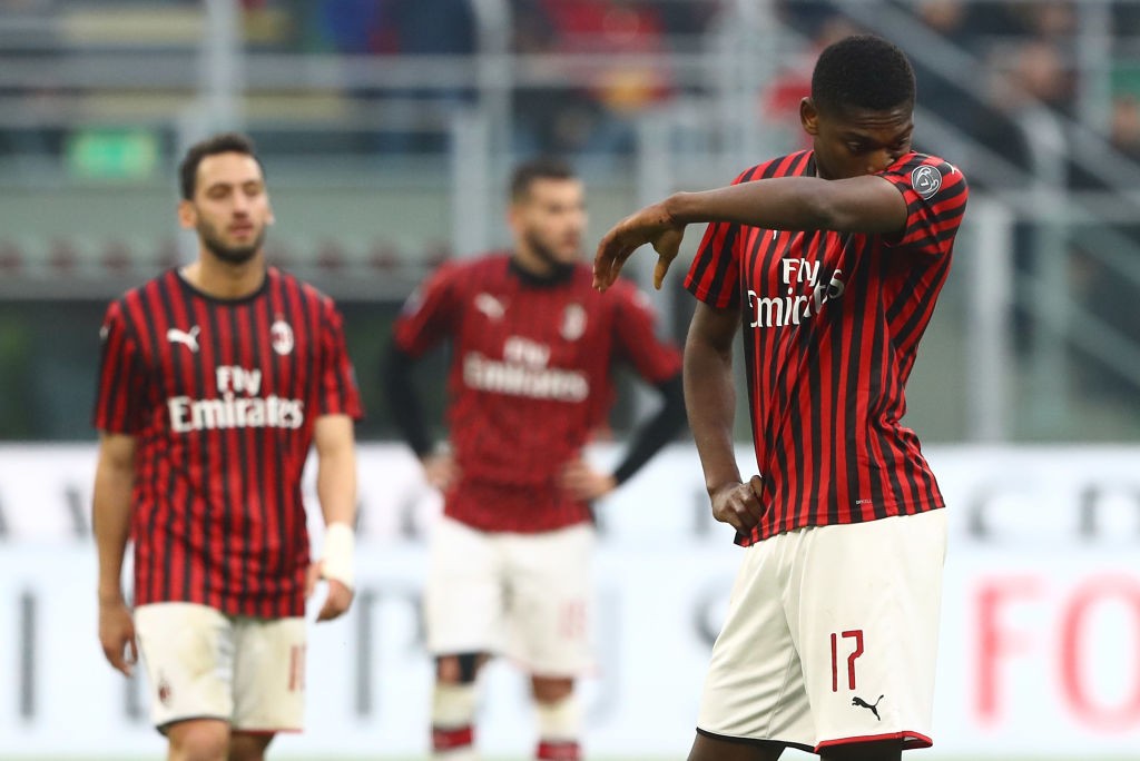Milán igualó con Hellas Verona