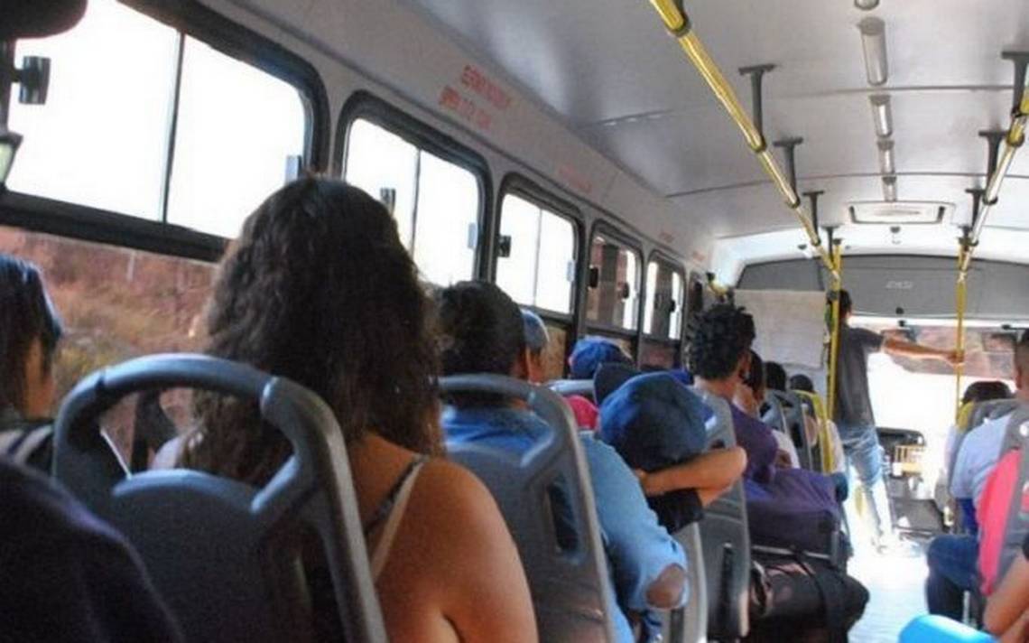 Asaltantes a usuarios del transporte:  Te vengo a robar, no te vengo a pedir, vea el video