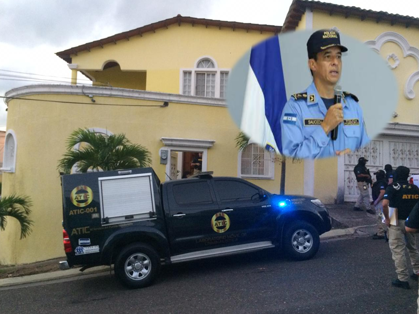 Capturan al comisionado general de la Policía, Leonel Sauceda Guifarro   y a su esposa por el supuesto delito de lavado de activos