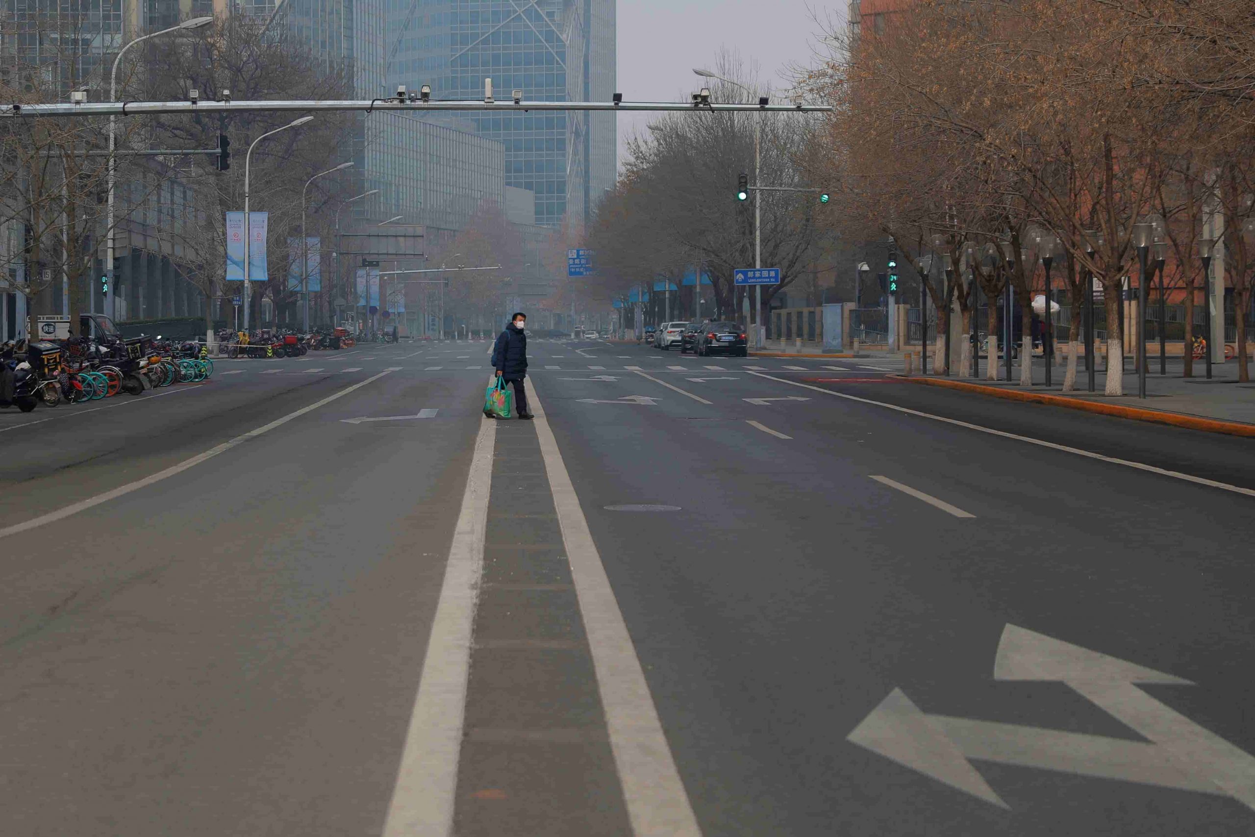 Impactantes imágenes de diferentes lugares de China, convertidas en "ciudades fantasmas" por el coronavirus