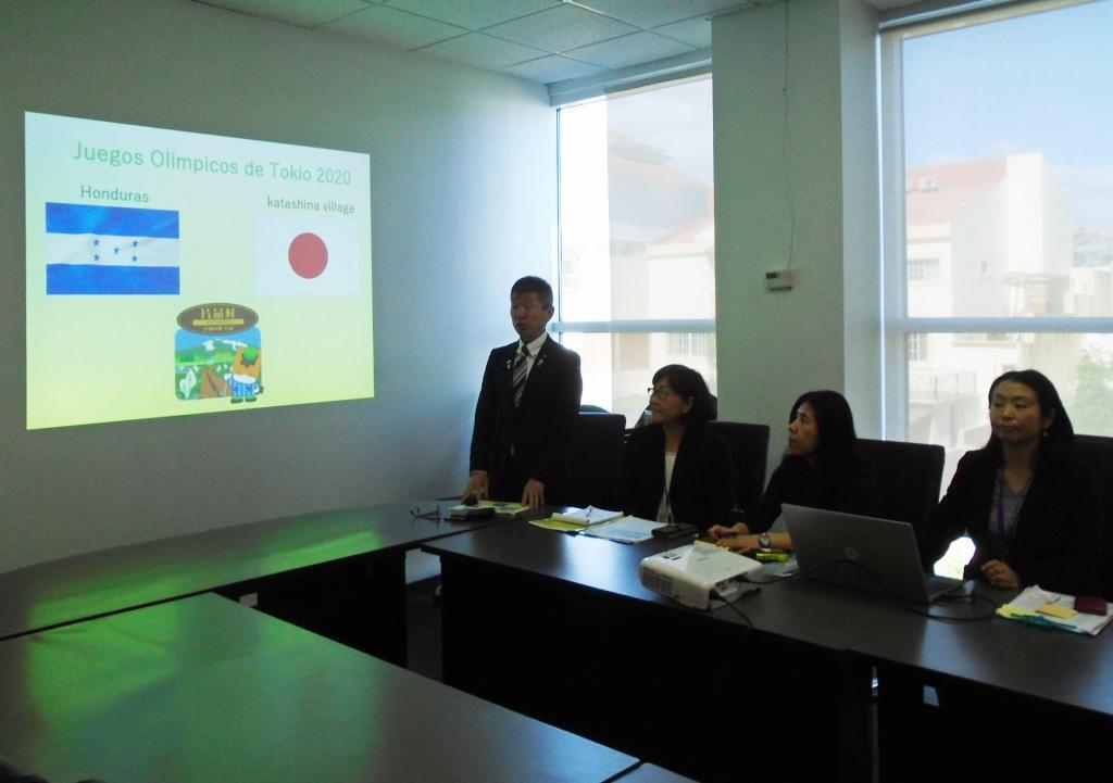 Delegación Japonesa promueve Juegos Olímpicos de Tokio en Honduras