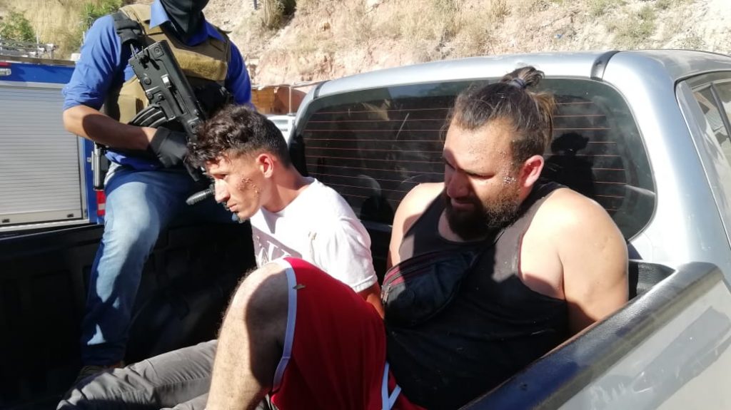 Sospechosos del asesinato.