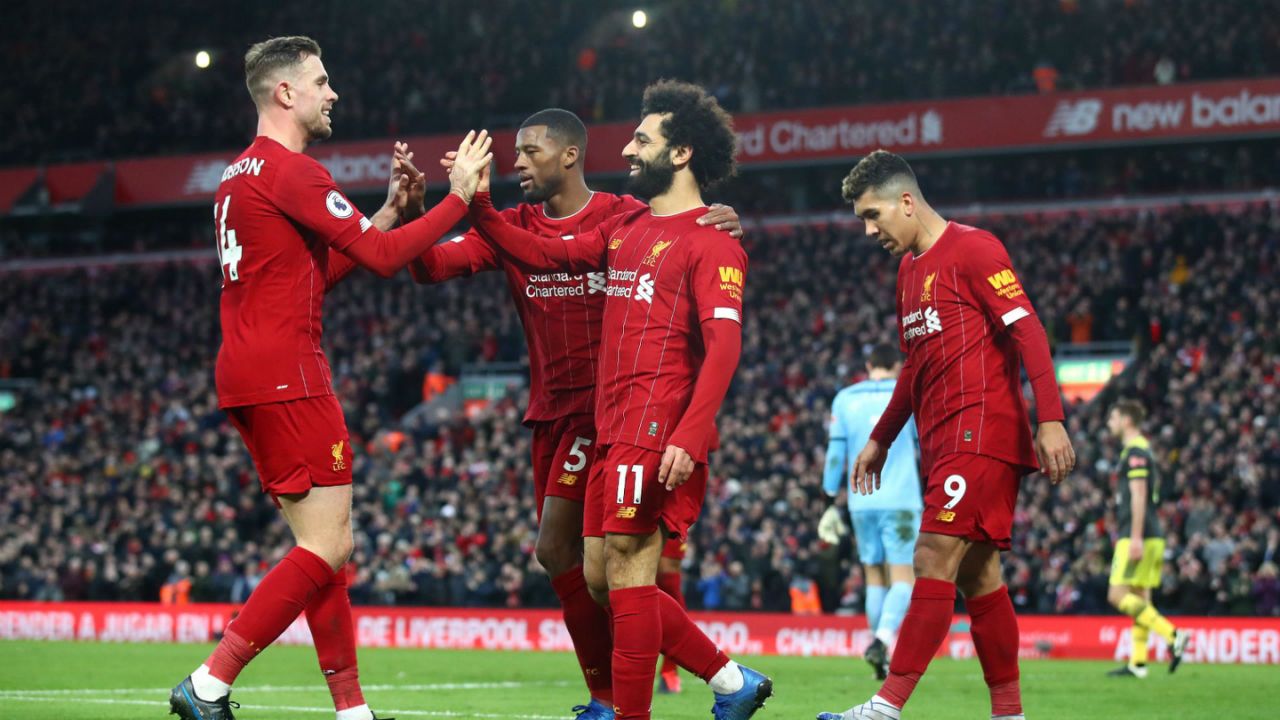 Imagen de Liverpool goleó al Southampton