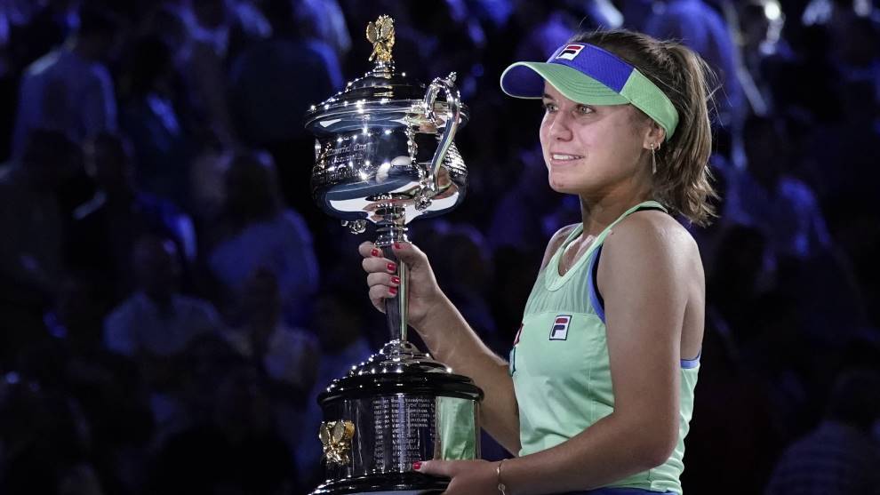 Imagen de Kenin ganó el Abierto de Australia