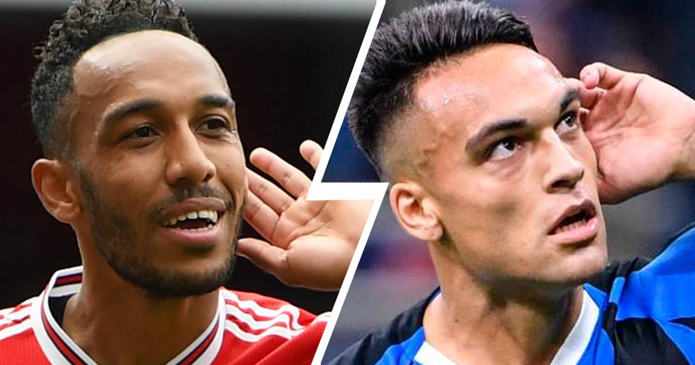 Aubameyang por Lautaro