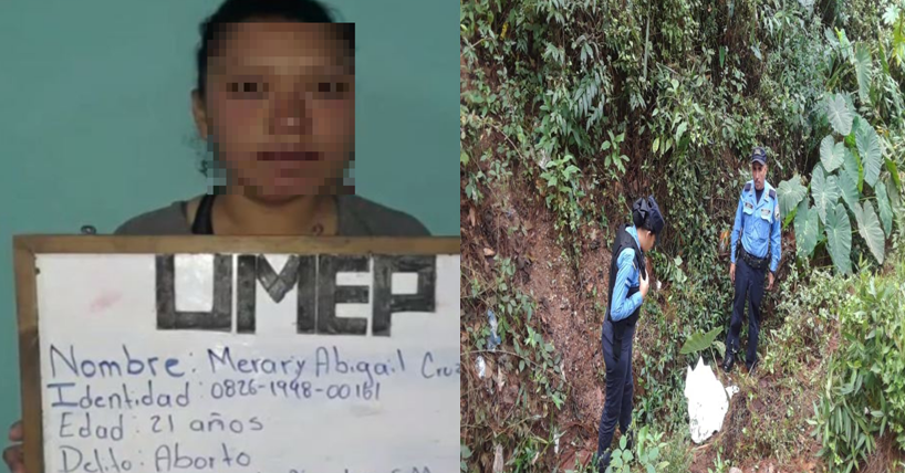 Arrestan a mujer que abandonó a su hijo recién nacido en Valle de Ángeles, Francisco Morazán