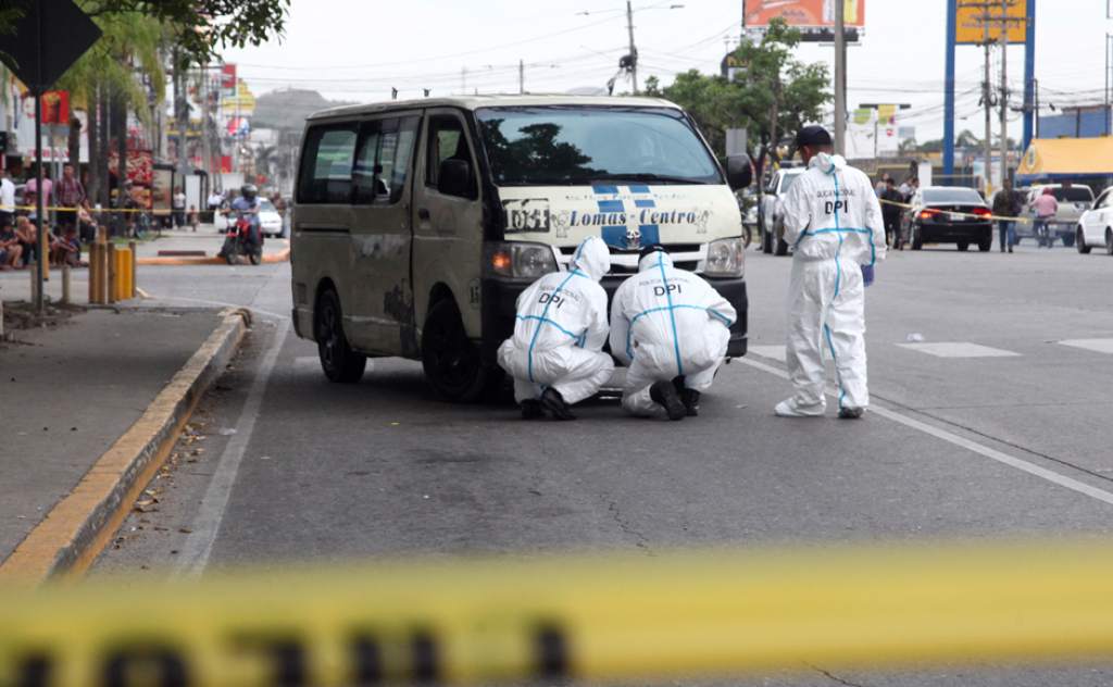 En diez años, más de mil 700 transportistas han sido asesinados en Honduras