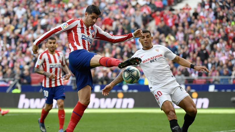 Atlético empató con Sevilla
