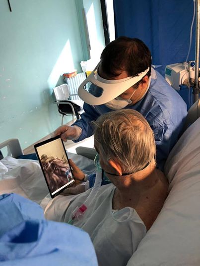“El derecho de decir adiós”, la conmovedora campaña para los pacientes terminales con covid-19 para despedirse de sus parientes en Italia