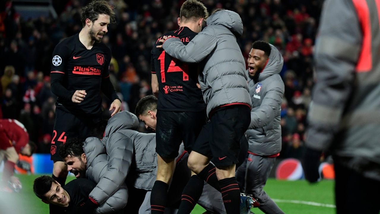 Atlético de Madrid elimina al campeón y se mete a los cuartos de final de la Champions League