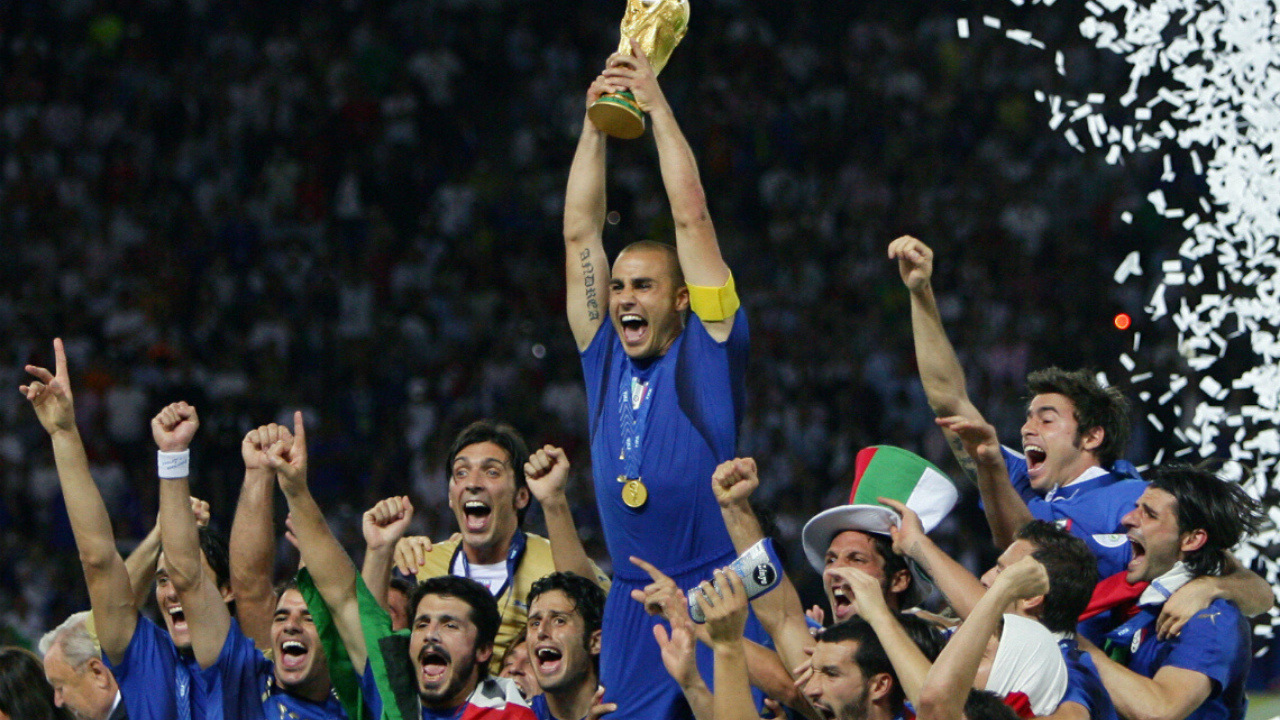 Italianos reprisan en televisión los partidos de la Azurra en Alemania 2006 para sobrellevar la cuarentena por coronavirus