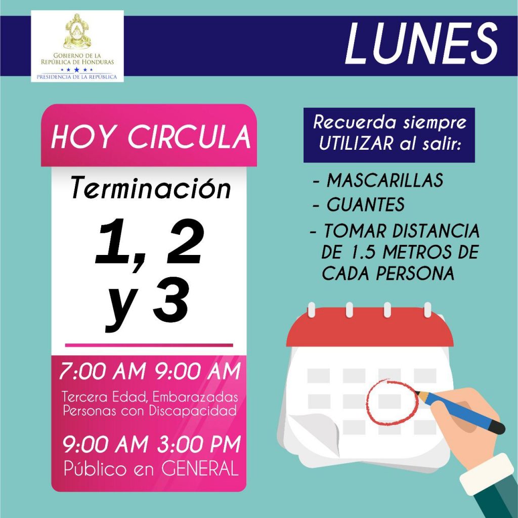 Circulación restringida.