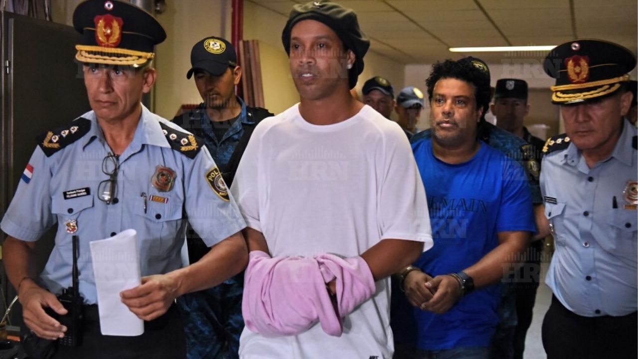 Paraguay pondrá en prisión preventiva a Ronaldinho Gaúcho y su hermano