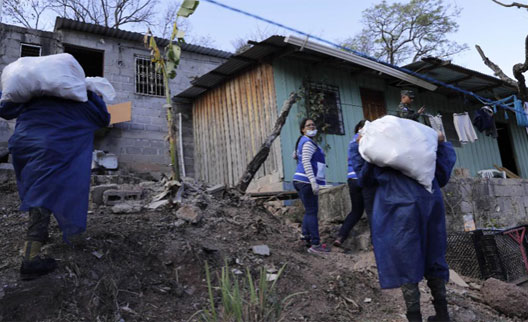 Estos son los lugares de la capital que  recibirán el saco solidario este viernes