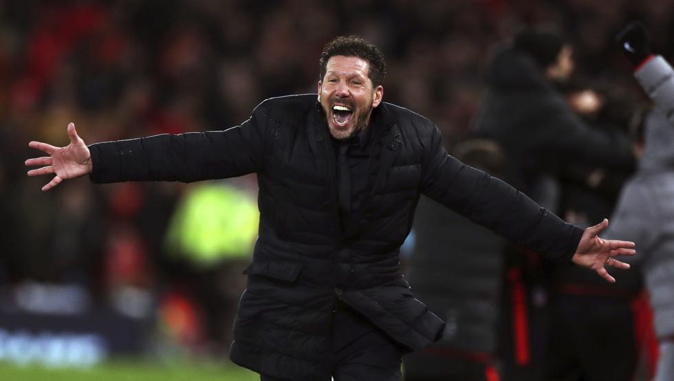 Un heroico Atlético de Madrid elimina al Liverpool en Anfield