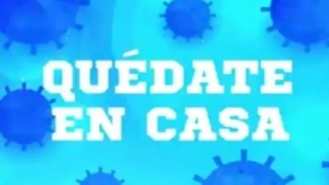 ¡Quédate en casa!