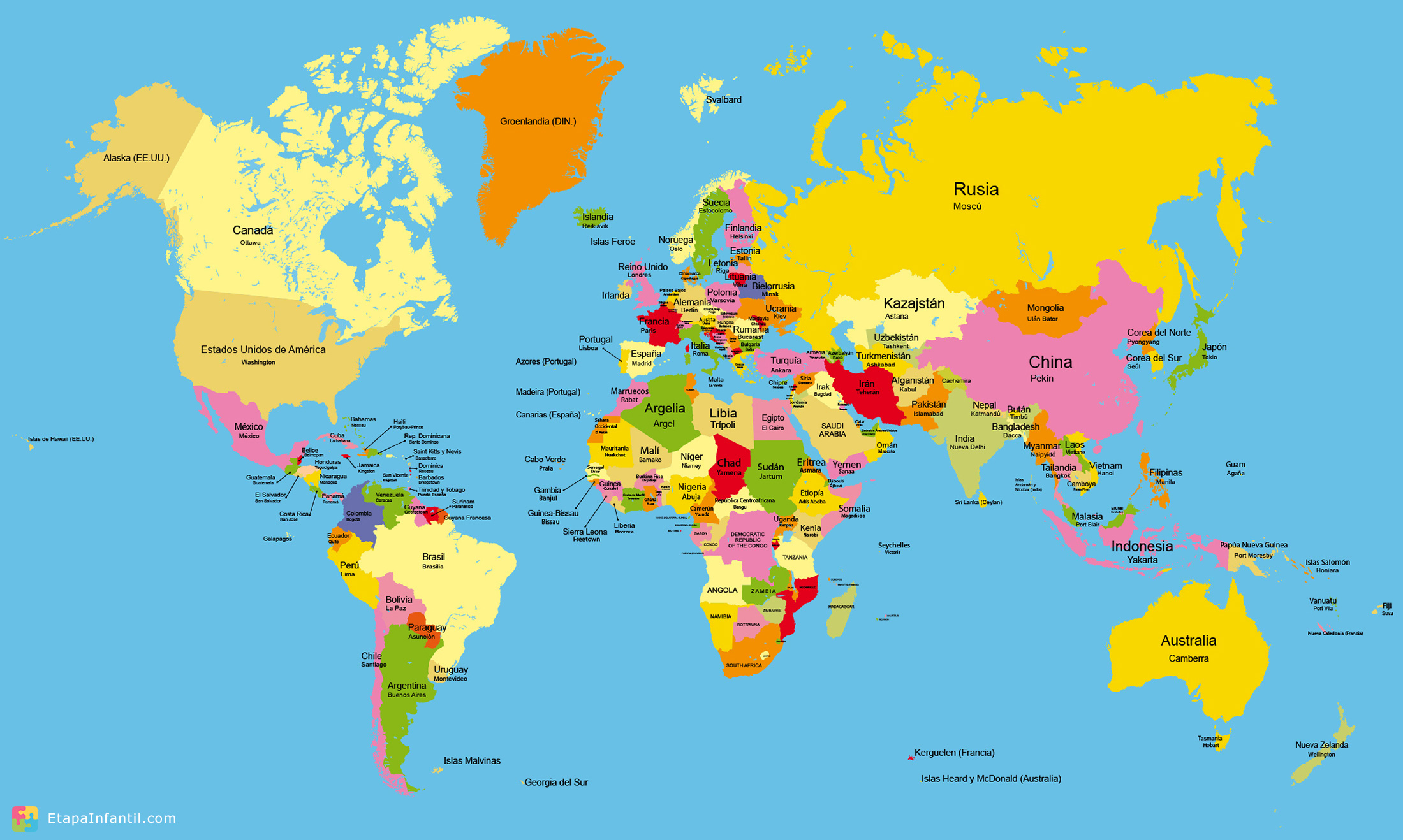 En estos países no ha llegado el coronavirus