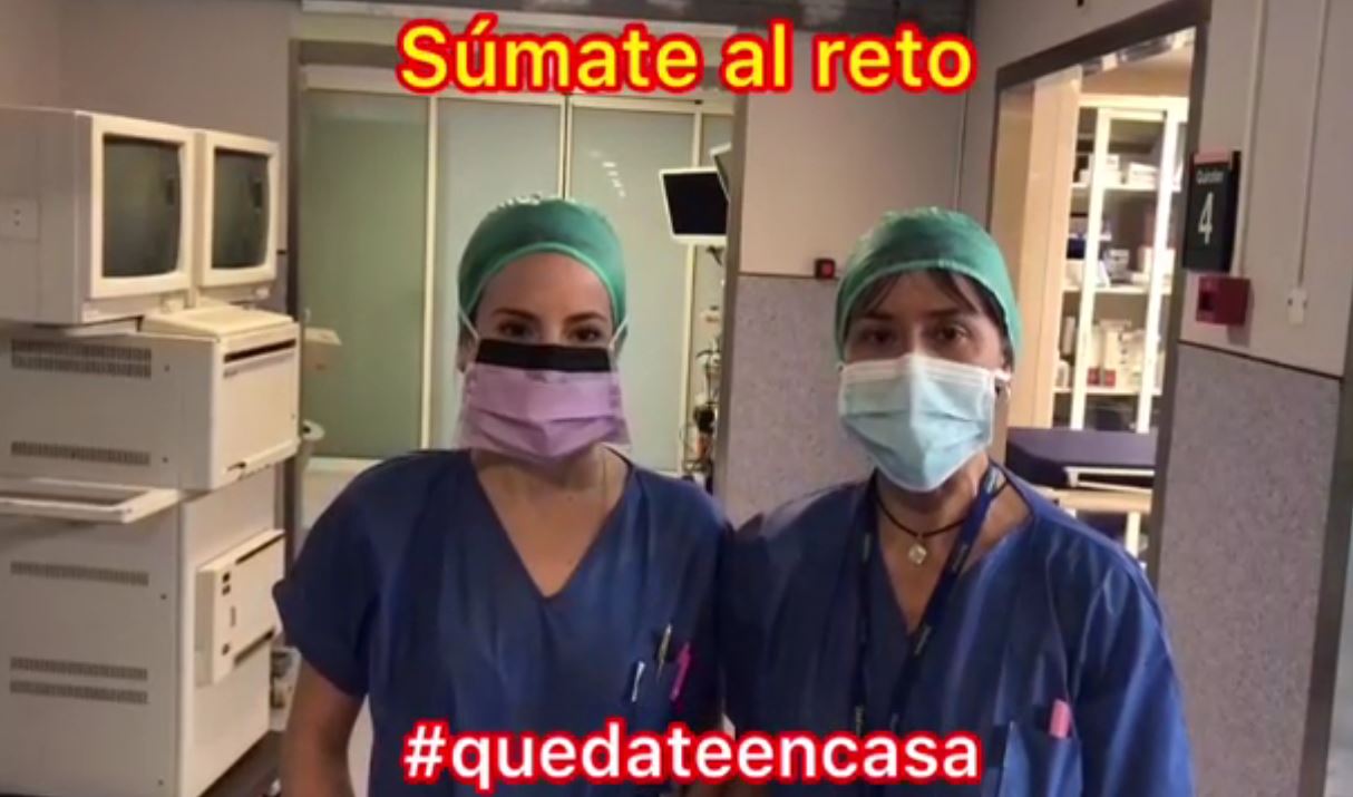 "Quédate en casa", la campaña de españoles para prevenir el covid-19