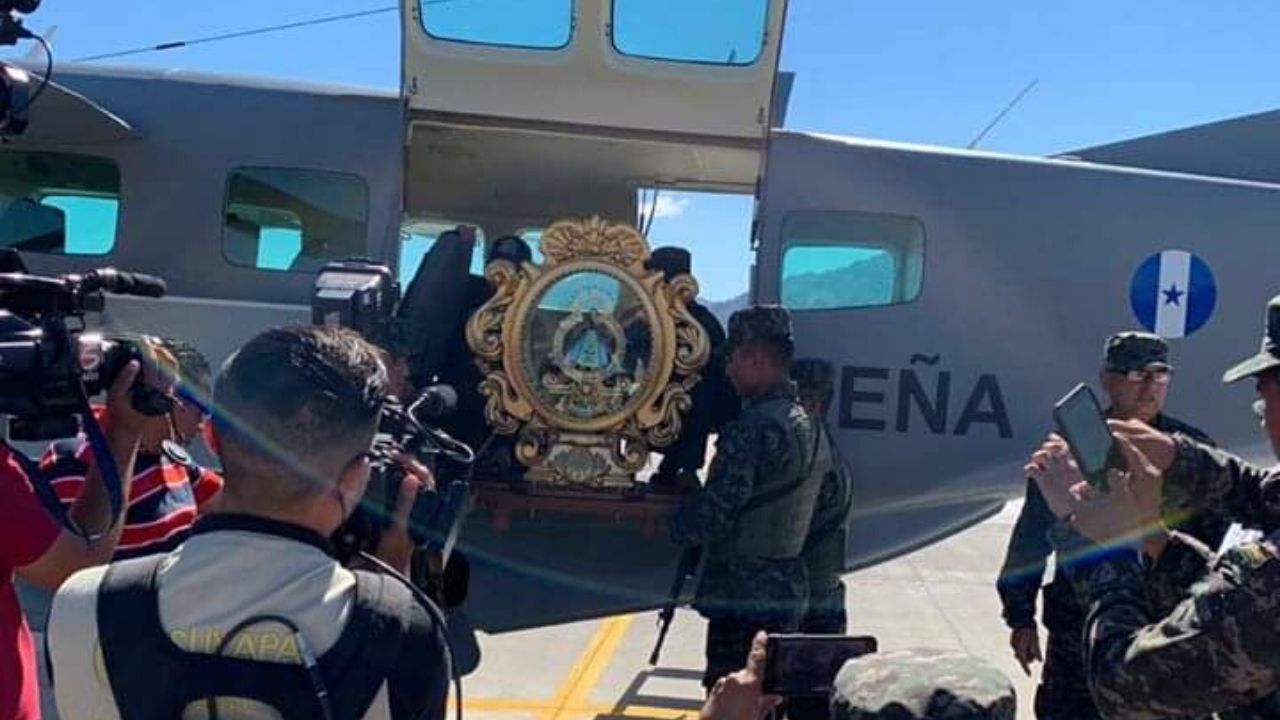 Coronavirus: La Virgen de Suyapa sobrevolará el espacio aéreo de Honduras, como un aliciente ante la pandemia