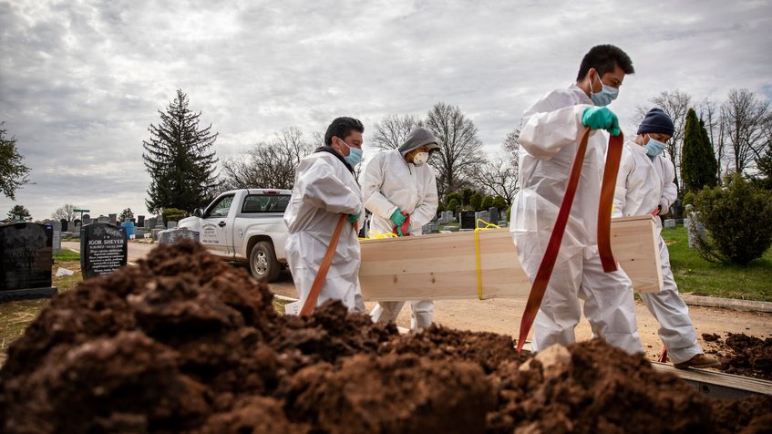 Conoce la nueva medida que tomará  Estados Unidos con los cadáveres por covid-19