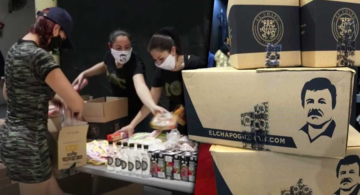 Hija del "Chapo" Guzmán regala alimentos a los ancianos en México, ver video
