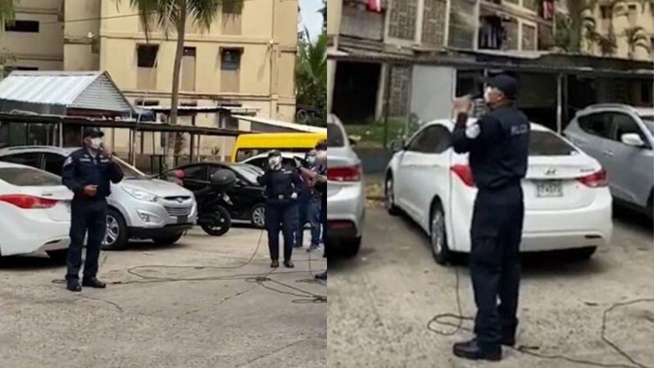Coronavirus: Policías panameños interpretan a Rubén Blades, Diego Torres y Queen durante cuarentena por covid-19