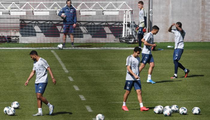 El Bayern reanuda sus labores