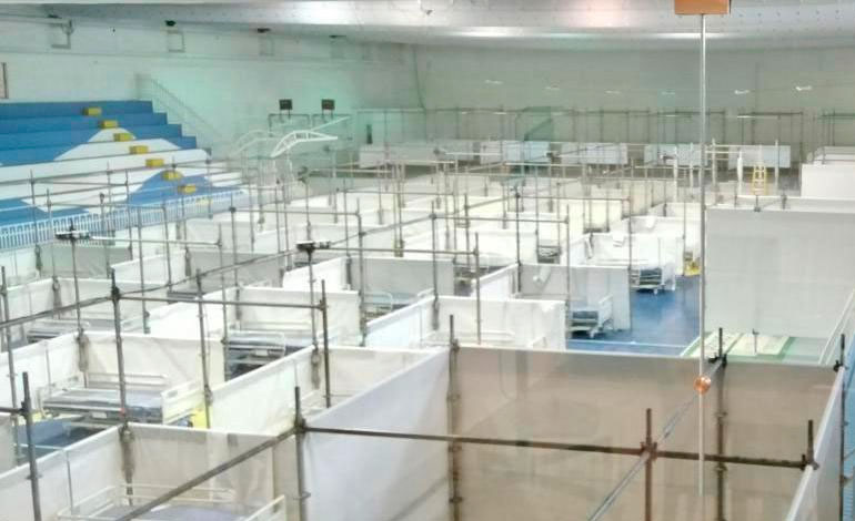 Gimnasio Municipal de San Pedro Sula servirá para tratar pacientes con coronavirus