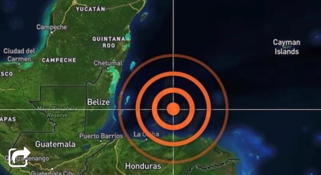 Sismo de 6 grados sacude las costas de Honduras