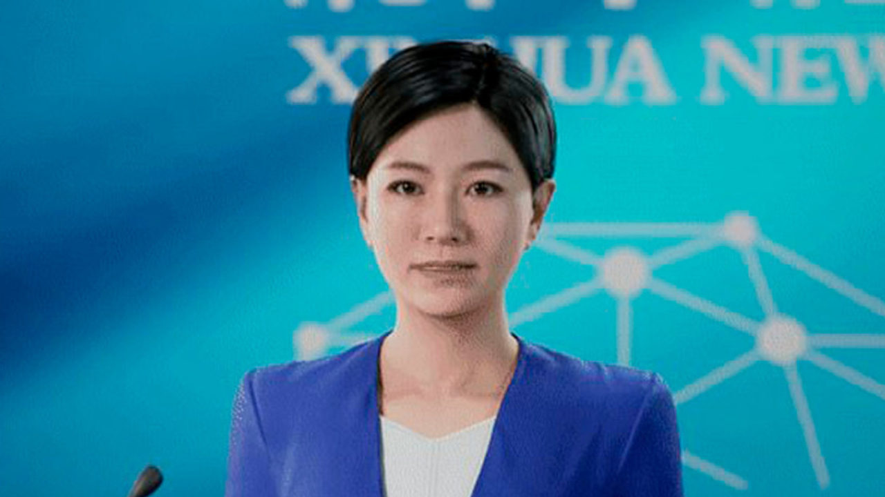En vídeo: la presentadora 3D de noticias potenciada con inteligencia artificial en China