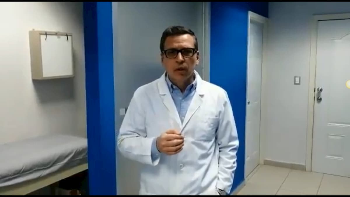 Neumólogo infectado por covid-19 recomienda a la población con síntomas “autoaislarse" para evitar propagación