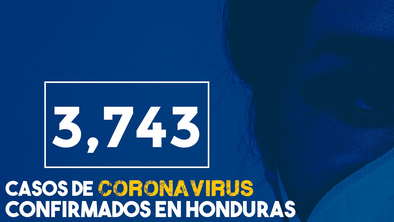 Con primer caso de covid-19 en Islas de la Bahía, se eleva a 3,743  contagios en Honduras