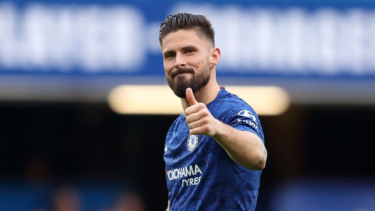 El Chelsea anuncia la renovación de Giroud hasta 2021