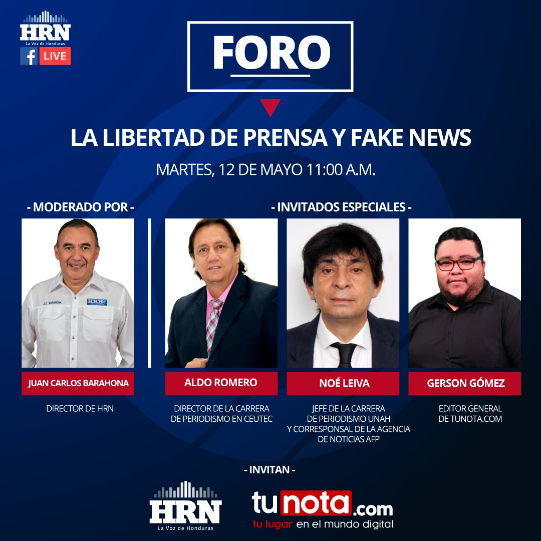 Con éxito finaliza el primer foro de HRN y tunota.com sobre libertad de prensa y fake news durante la pandemia por covid-19