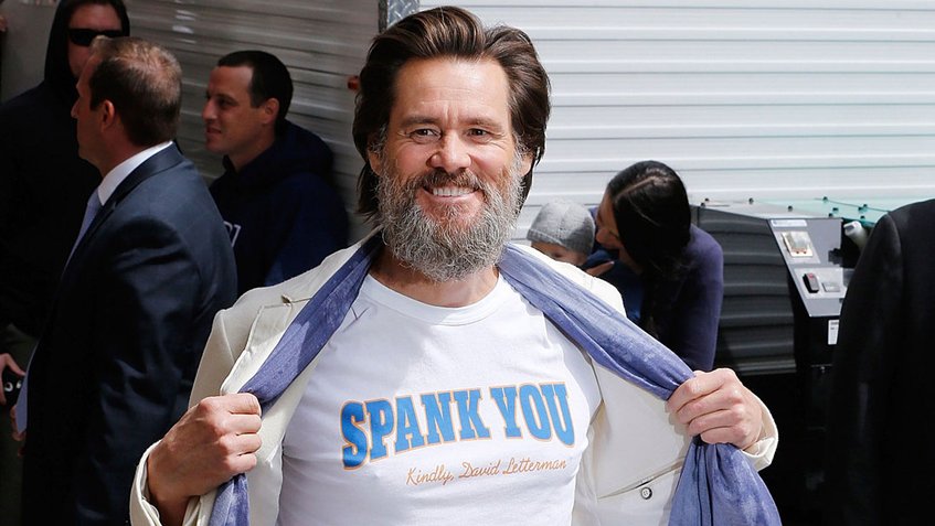 El actor Jim Carrey le “tose” a Trump en la cara
