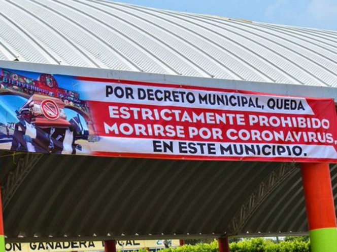 Conoce el municipio en donde está prohibido morir por covid-19, en México