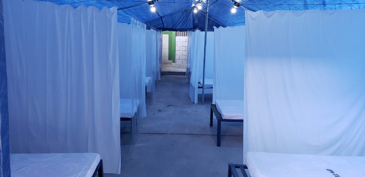 Así es el lugar donde sospechosos de coronavirus están aislados en la cárcel de Támara