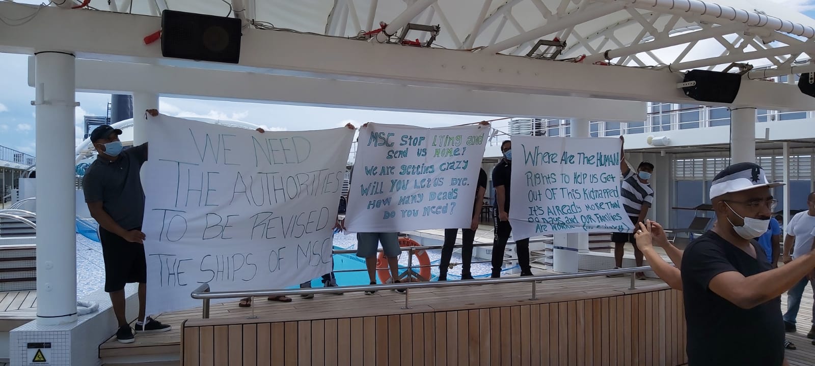 “Quiero regresar, me siento mal", suplica hondureña embarazada varada con 31 compatriotas en Bahamas