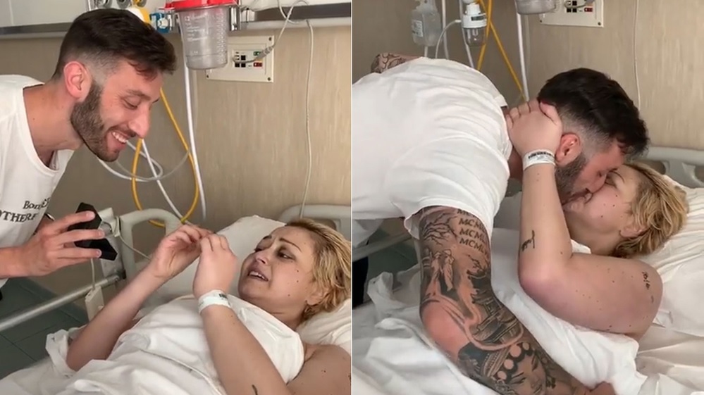 Joven le propone matrimonio a su novia mientras estaba interna y fallece dos días después