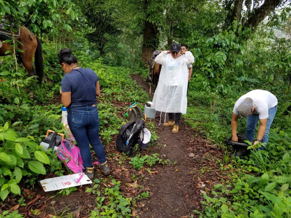 Jornada de vacunación en Honduras.