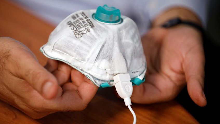 Saldrá a la venta mascarilla que mata el covid-19 gracias al cargador del celular ¡Así funciona!