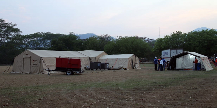 ¿Cuándo llegarán los hospitales móviles para atender a pacientes con covid-19 en Honduras?
