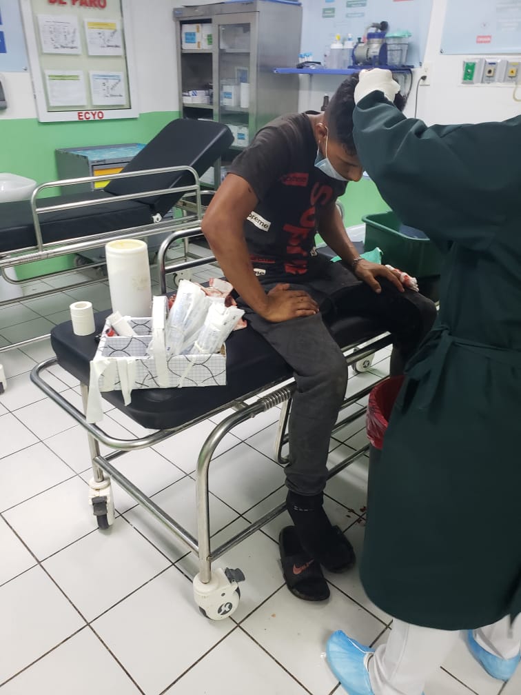 Por L 500 casi se matan a machetazos tres integrantes de una familia en La Ceiba