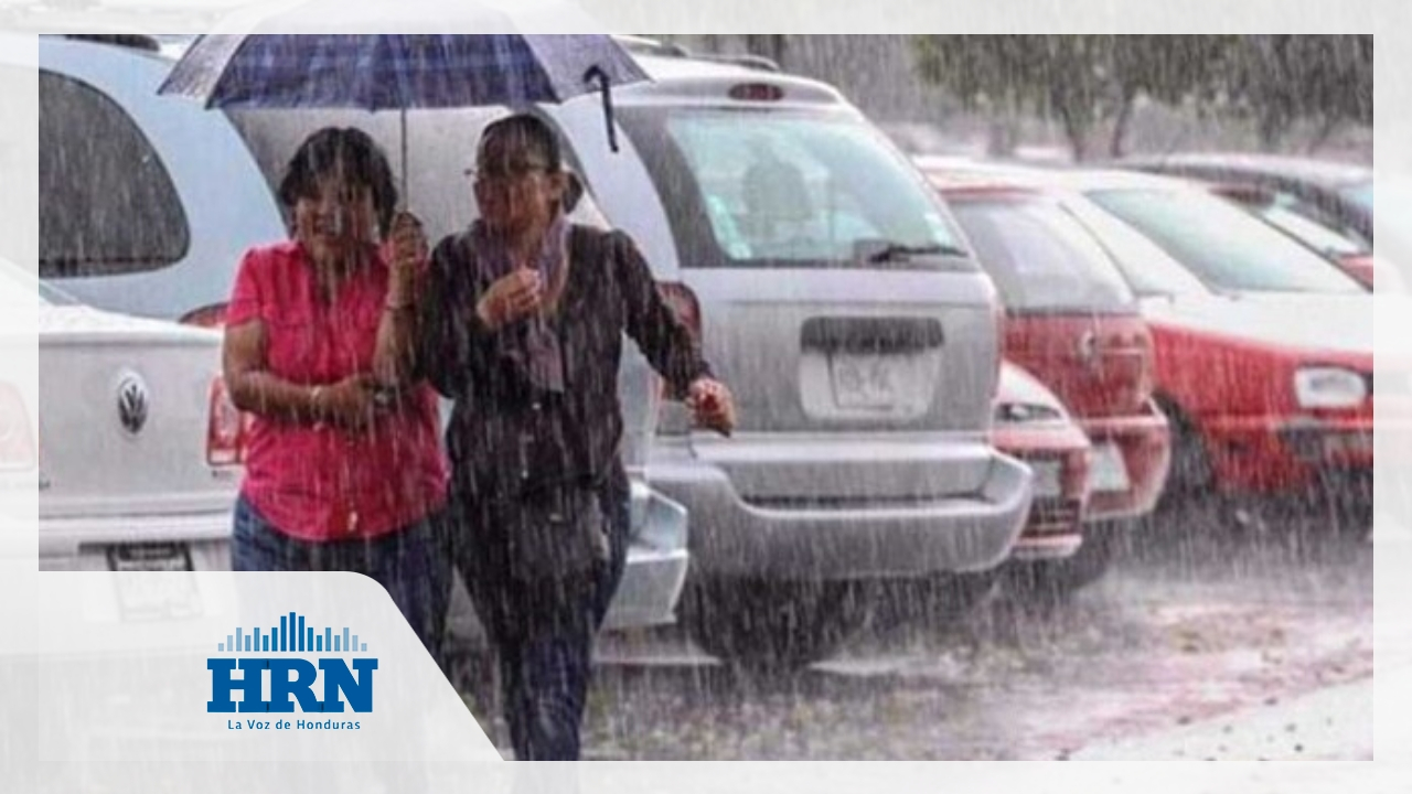 Estas son las zonas de Honduras donde se registrarán fuertes lluvias durante las próximas 48 horas