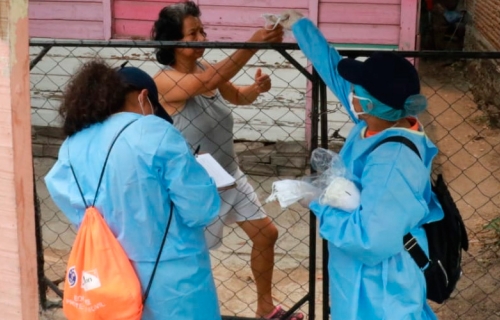 Gobierno de Honduras ha entregado más de 4 millones de mascarillas en 17 departamentos